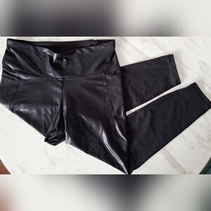 GapFit High-Rise Powersoft Go-Dry Leggings (XL)